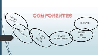 VIADE
TRANSMISIÓN
PUERTA
DE
ENTRADA
HUESPED
 