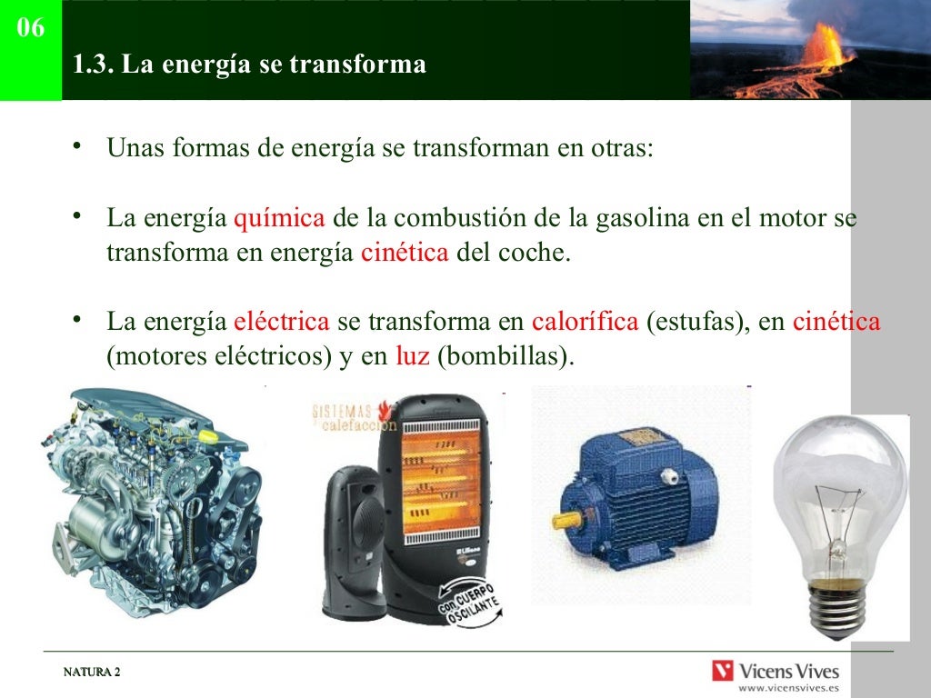 Tema 06 (La energia, cambios que produce)