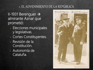 Tema 07. La Segunda República | PPT