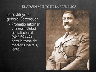 Tema 07. La Segunda República | PPT