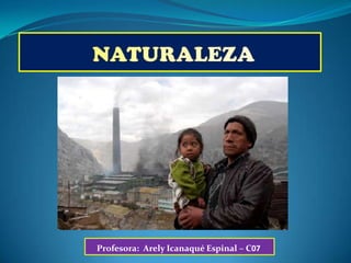 NATURALEZA Profesora:  ArelyIcanaqué Espinal – C07 