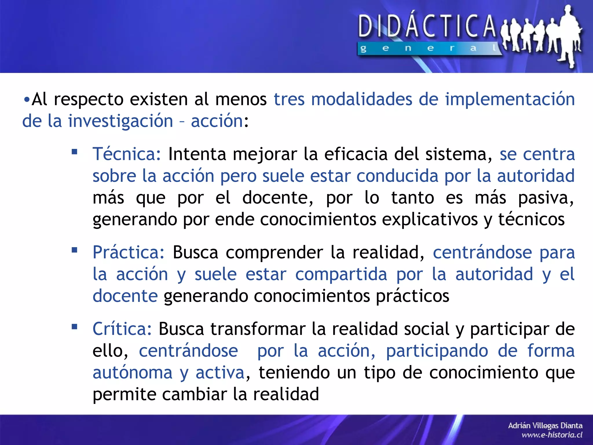 Tema 08 - Enfoques y Modelos de la Didáctica | PPT | Education