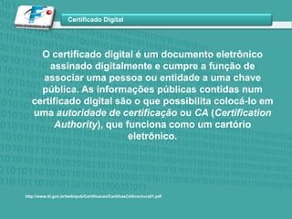 Em resumo, os algoritmos criptográficos podem ser combinados para a implementação dos três mecanismos criptográficos básicos:Ciframento