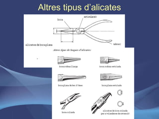 Altres tipus d’alicates 