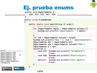 Ej. prueba enums




         Repaso Programación   27
 