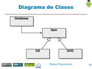 Diagrama de Clases




          Repaso Programación   73
 