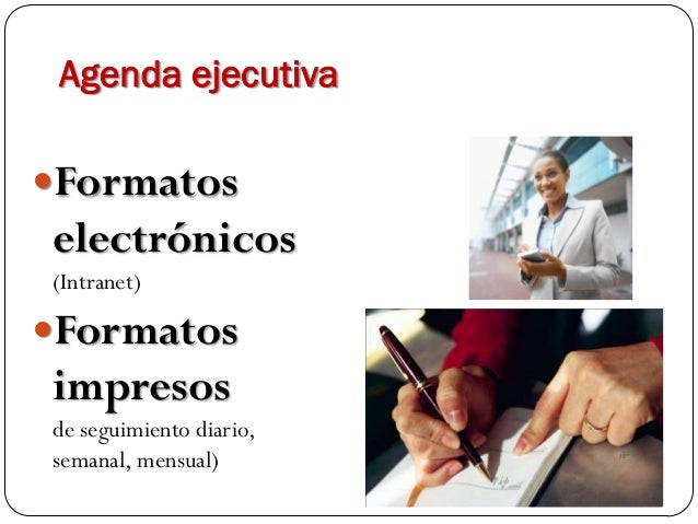 Ejemplo De Agenda Ejecutiva En Administracion Del Tiempo es.slideshare.net