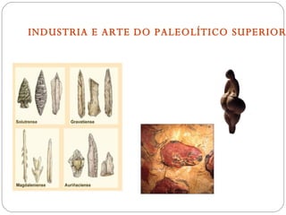 INDUSTRIA E ARTE DO PALEOLÍTICO SUPERIOR 