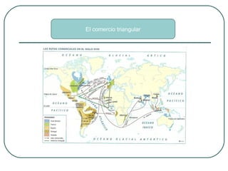 El comercio triangular
 