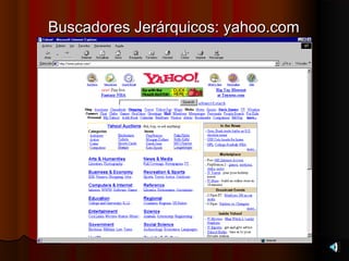 Buscadores Jerárquicos: yahoo.com
 