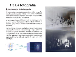 1.3 La fotografía
 