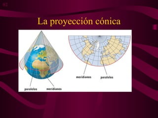 La proyección cónica
02
 