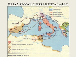MAPA 2. SEGONA GUERRA PÚNICA (model 6)  