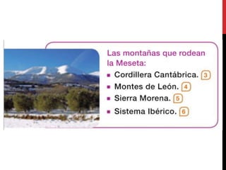 LAS ROCAS Y EL RELIEVE