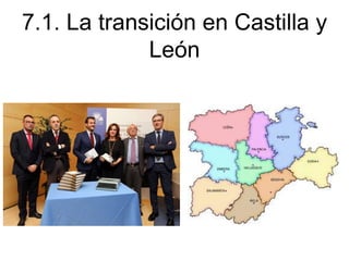 • Los PRIMEROS pasos se dieron en 1977 con la
CREACIÓN de la Asamblea de Parlamentarios de
Castilla la Vieja y León, con p...
