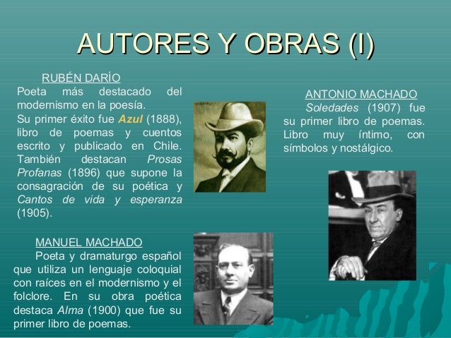 Tema 1. el modernismo y la generación del 98
