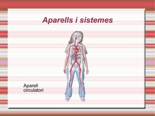 Aparells i sistemes
Aparell
circulatori
 