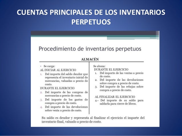 Tema 1.2 inventarios perpetuos ventajas y desventajas