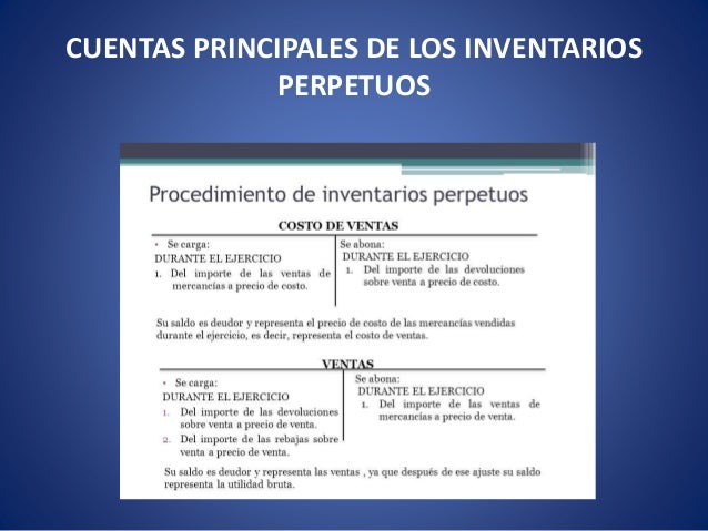 Tema 1.2 inventarios perpetuos ventajas y desventajas
