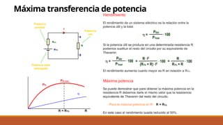 Máxima transferencia de potencia
 