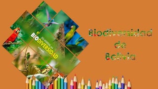Biodiversidad
de
Bolivia
 