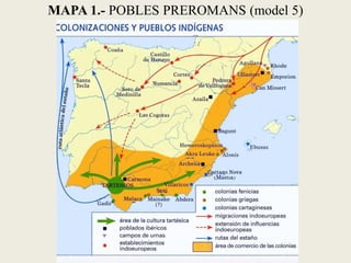 MAPA 1.- POBLES PREROMANS (model 5)
 