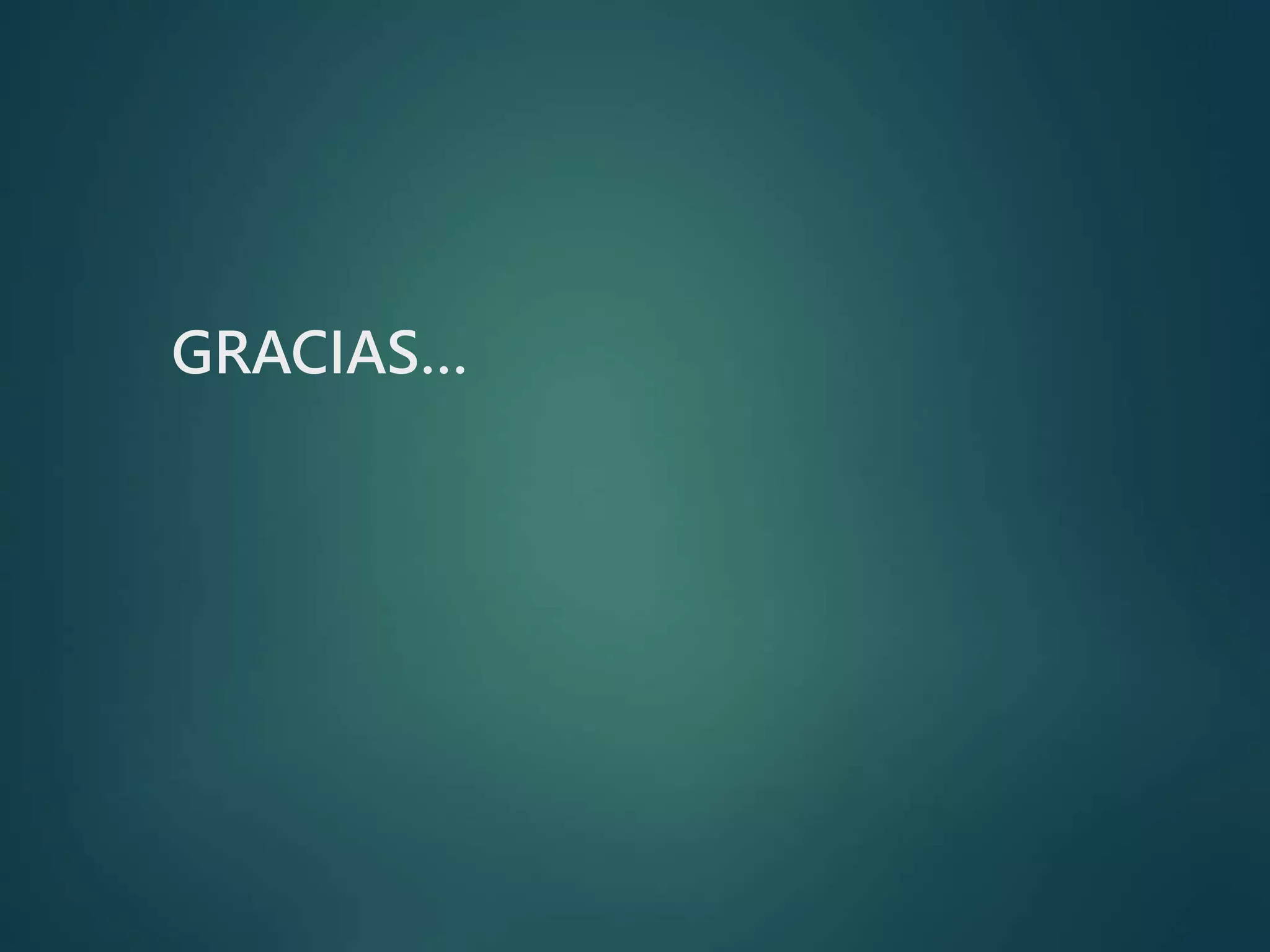 GRACIAS…
 