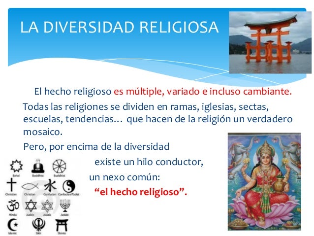 Tema 1 el hecho religioso