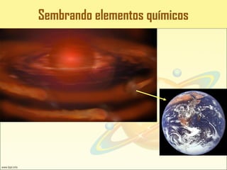 Sembrando el espacio con elementos químicos
Sembrando elementos químicos
 