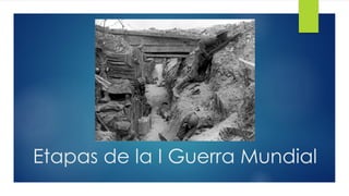 Etapas de la I Guerra Mundial
 