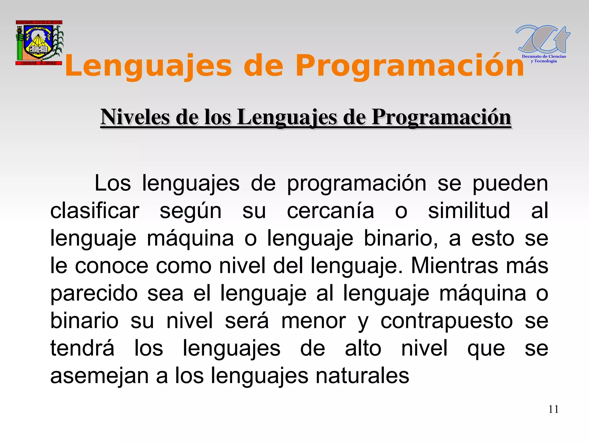 Tema1 Lenguajes De Programacion