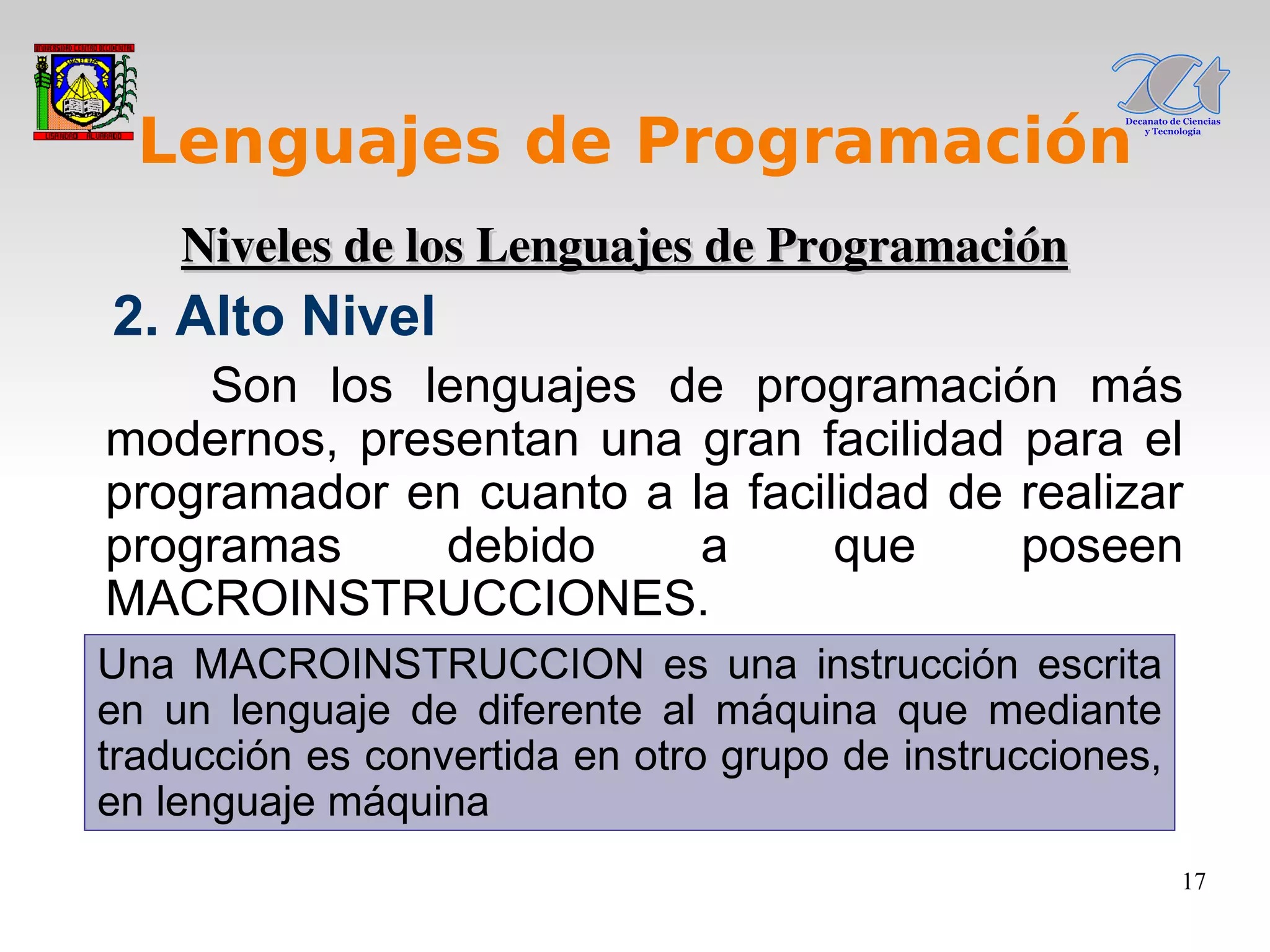 Tema1 Lenguajes De Programacion