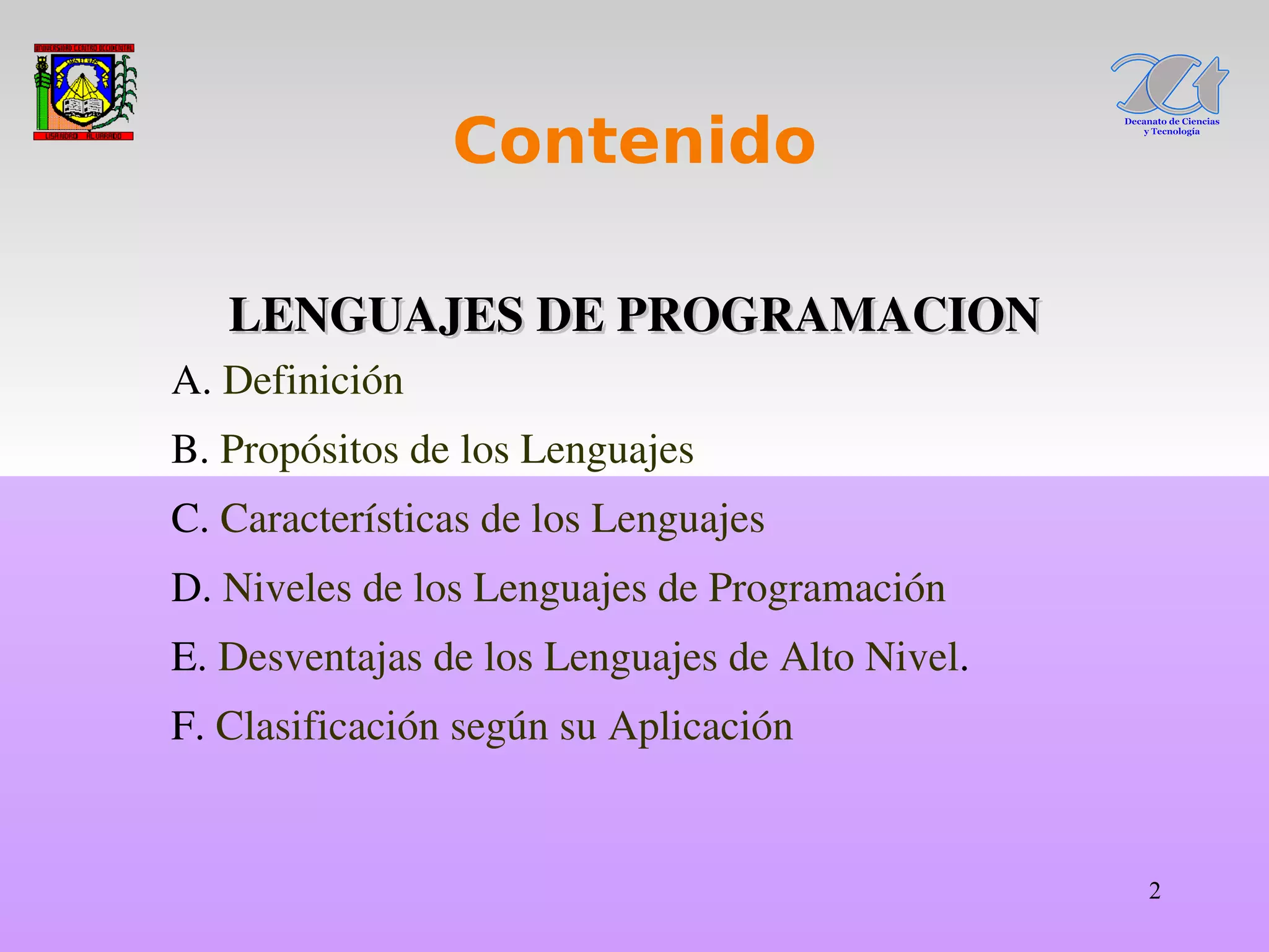 Tema1 Lenguajes De Programacion
