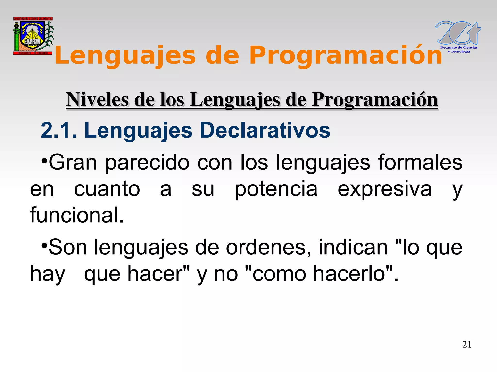 Tema1 Lenguajes De Programacion
