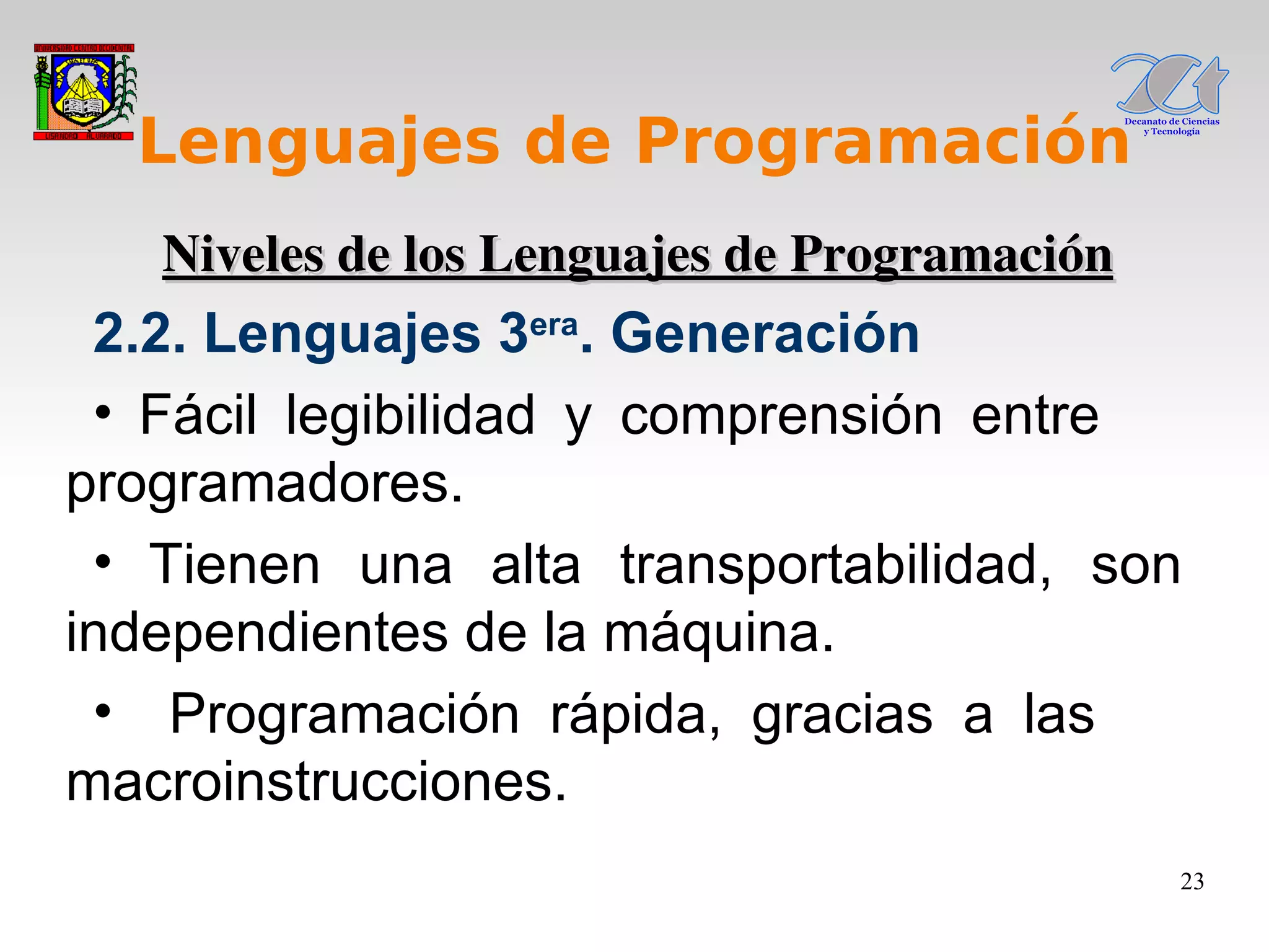 Tema1 Lenguajes De Programacion