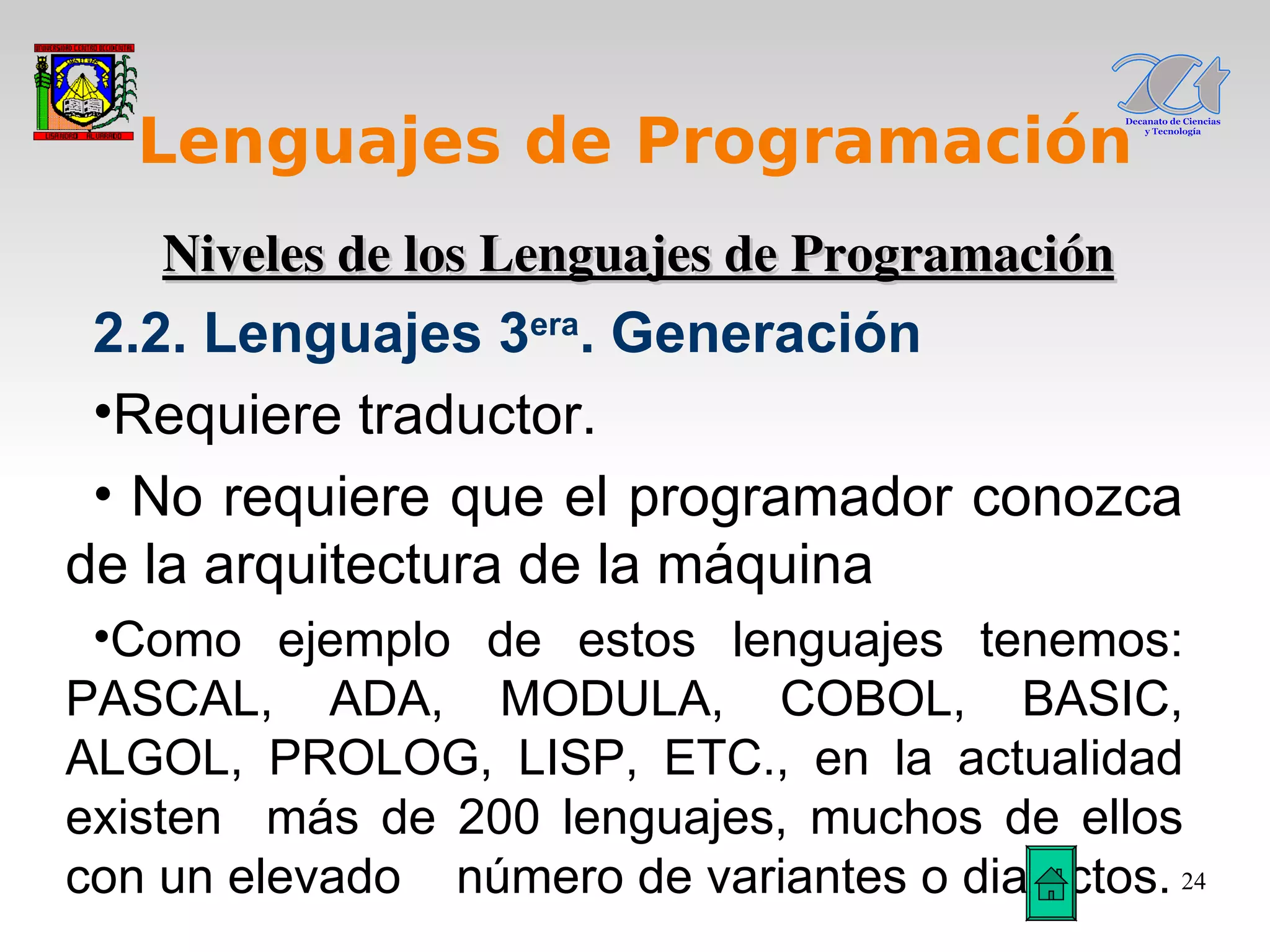 Tema1 Lenguajes De Programacion
