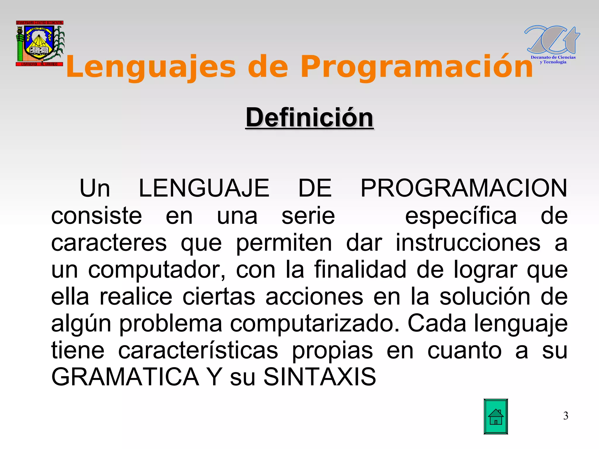 Tema1 Lenguajes De Programacion