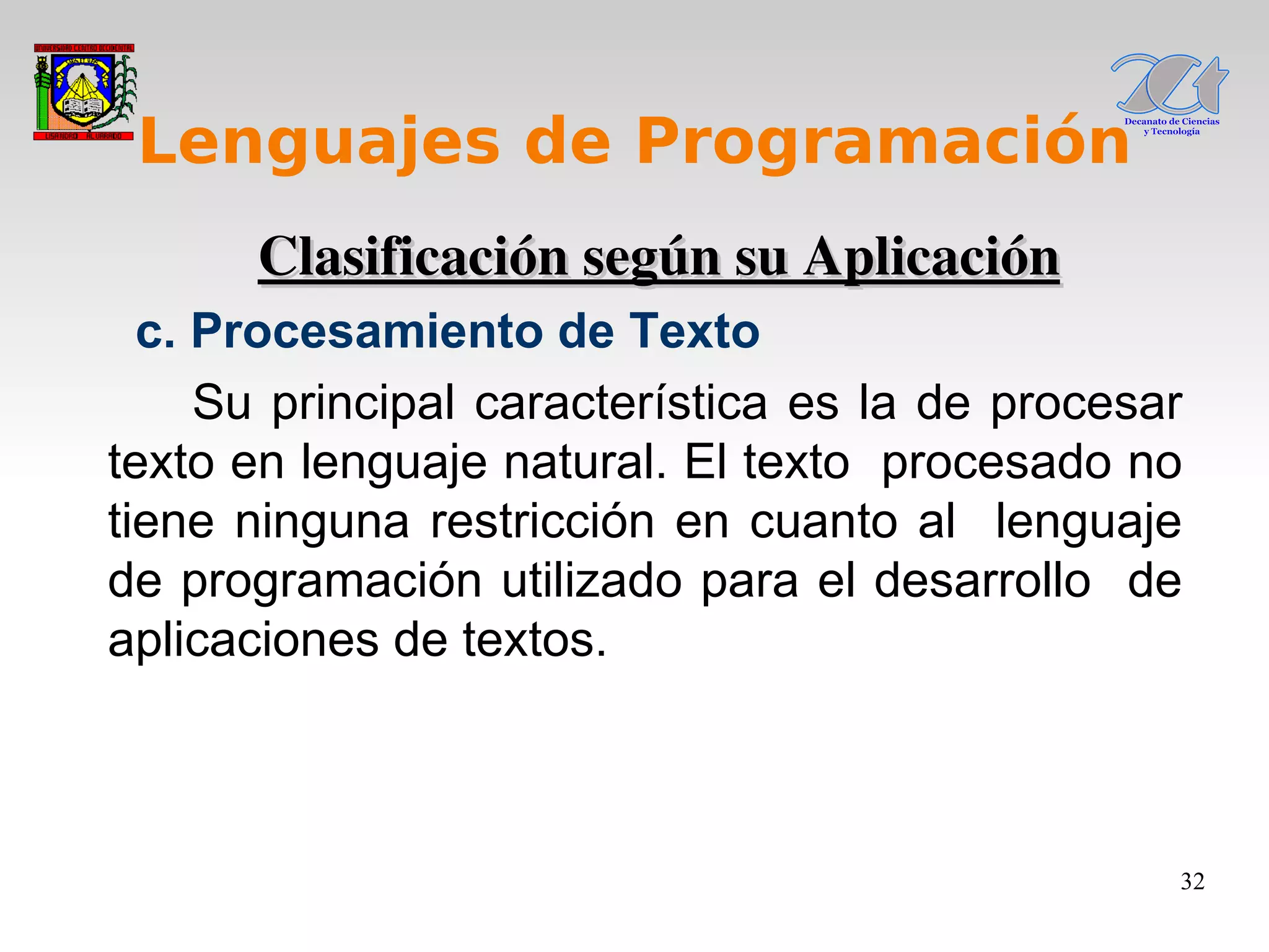 Tema1 Lenguajes De Programacion