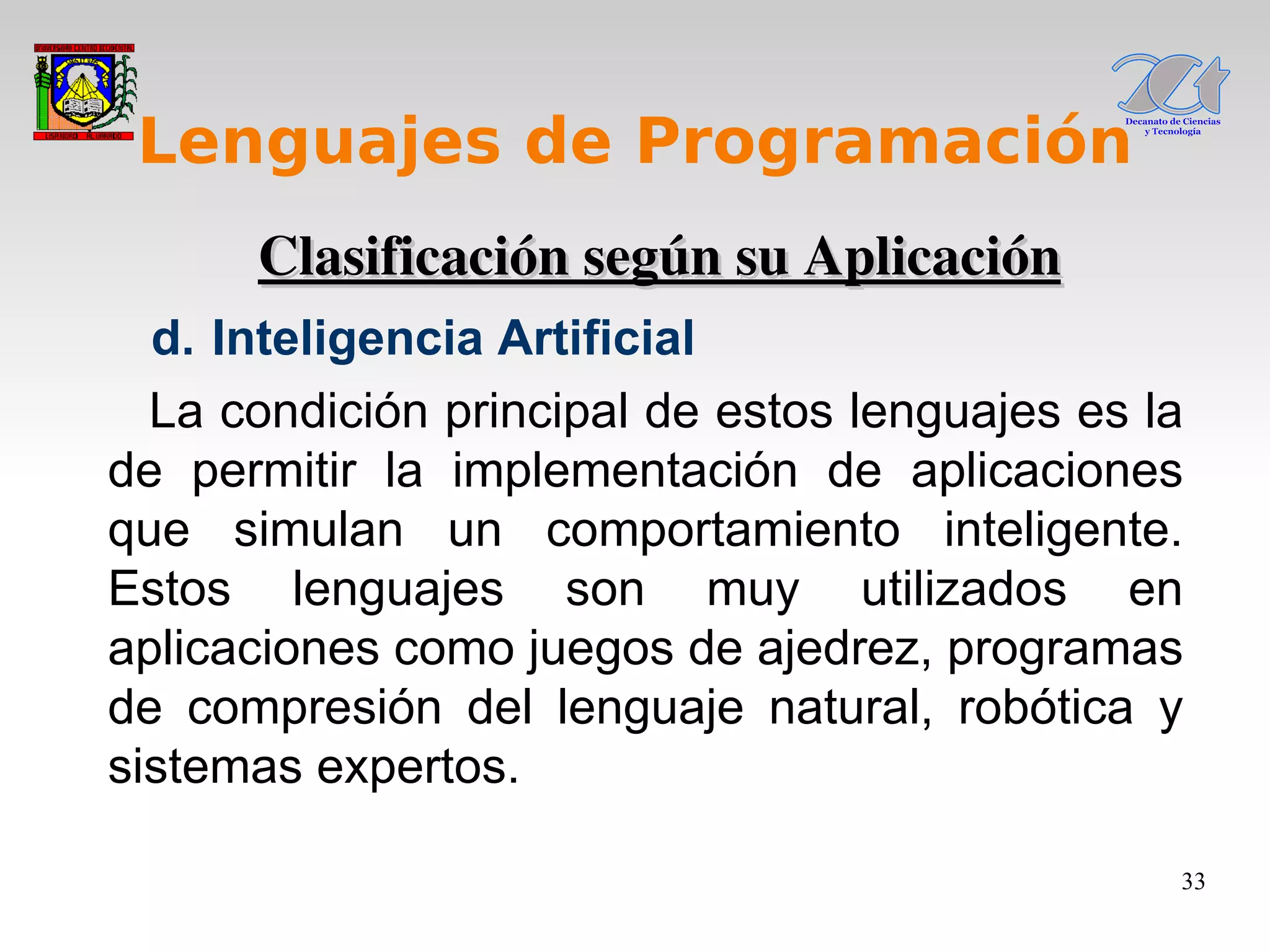 Tema1 Lenguajes De Programacion