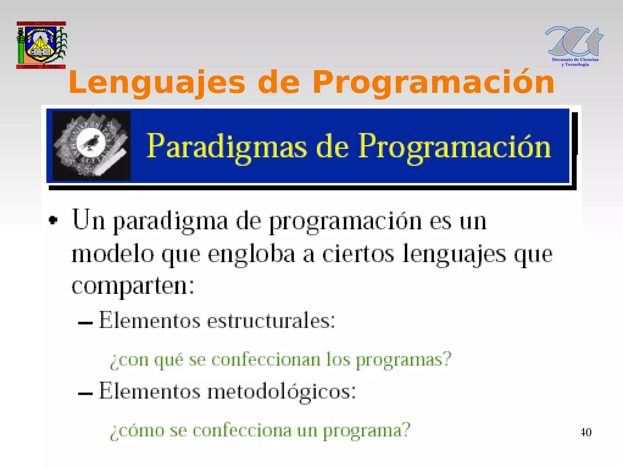 Tema1 Lenguajes De Programacion