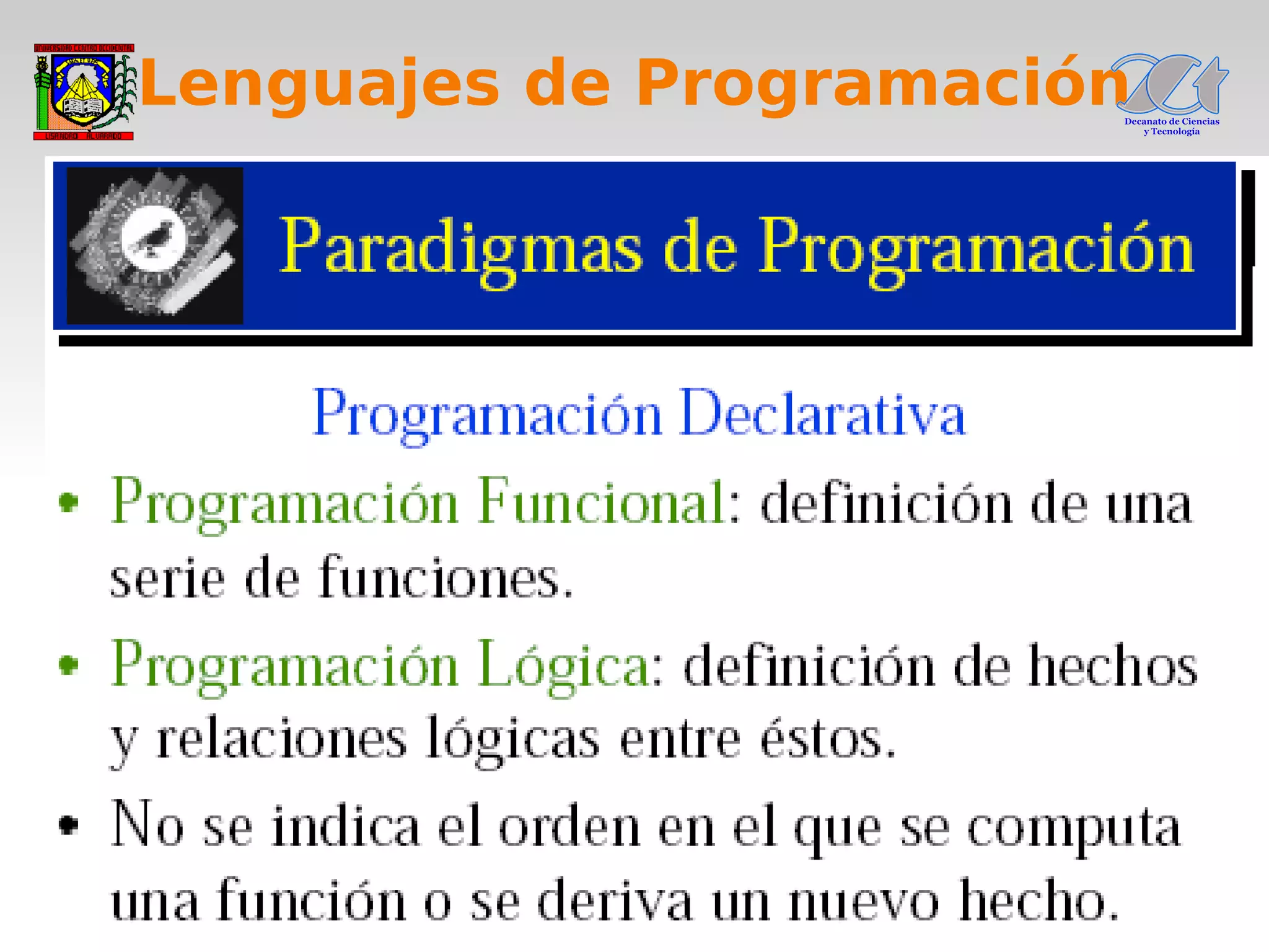 Tema1 Lenguajes De Programacion
