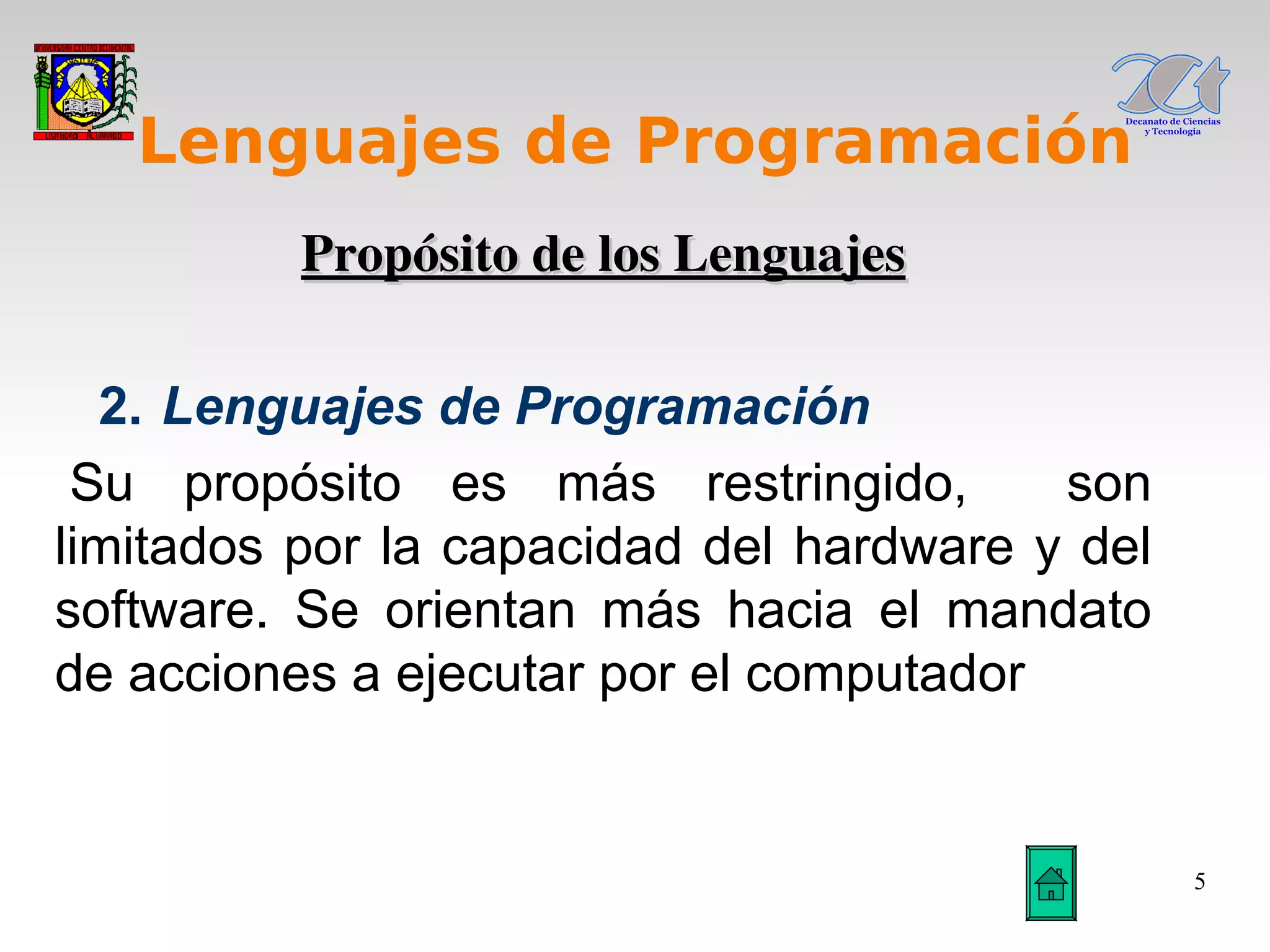 Tema1 Lenguajes De Programacion