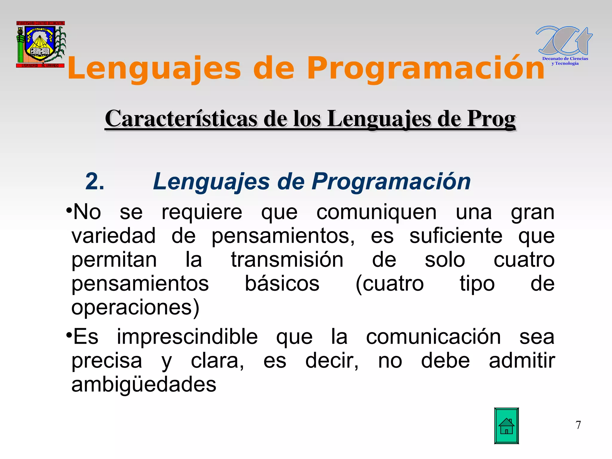 Tema1 Lenguajes De Programacion
