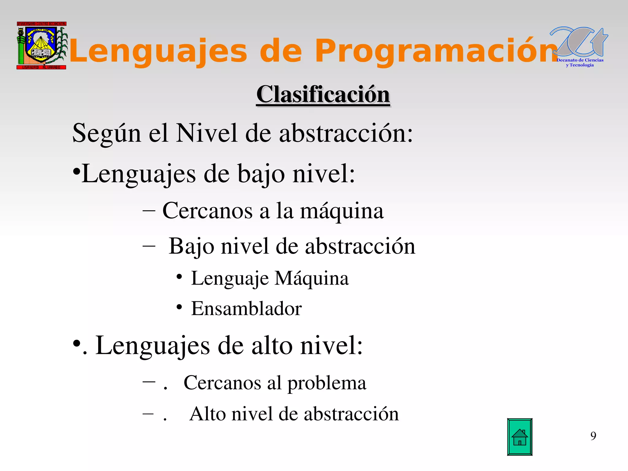 Tema1 Lenguajes De Programacion