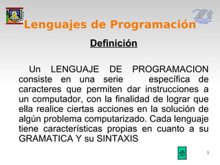Tema1 Lenguajes De Programacion