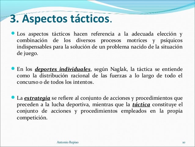 Tema 1. los deportes individuales.