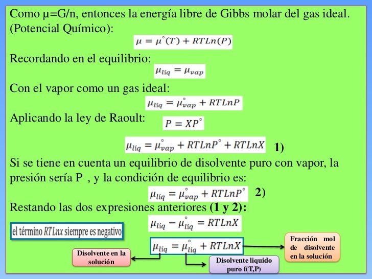 Tema 1 Propiedades Coligativas De Soluciones