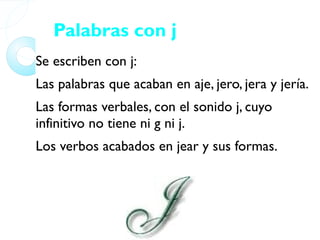 Las palabras que empiezan por geo, gest y gen. 
