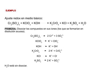 Tema 10 - Reacciones de transferencia de electrones