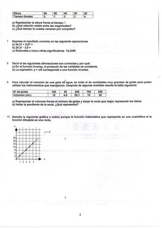 Tema fisica y quimica: medida de magnitudes